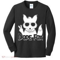 Dope Fox Kids Long Sleeve Shirt thumb 0