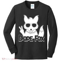 Dope Fox Kids Long Sleeve Shirt thumb 0