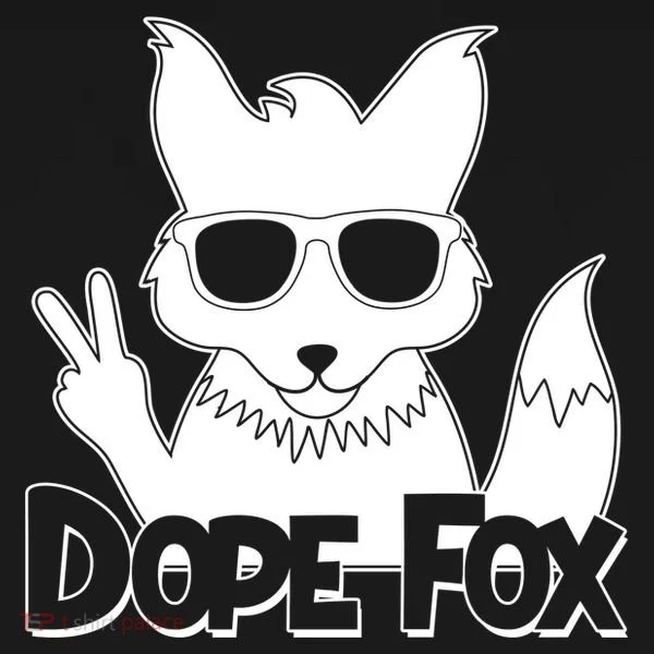 Dope Fox Kids Long Sleeve Shirt