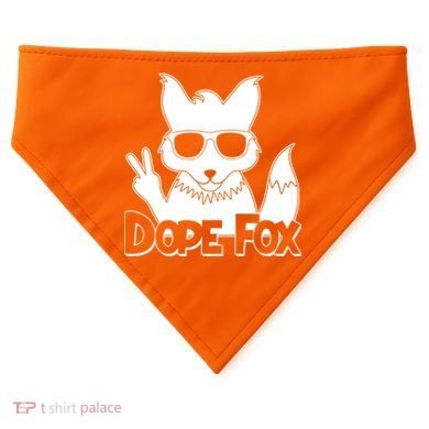 Dope Fox USA-Made Doggie Bandana