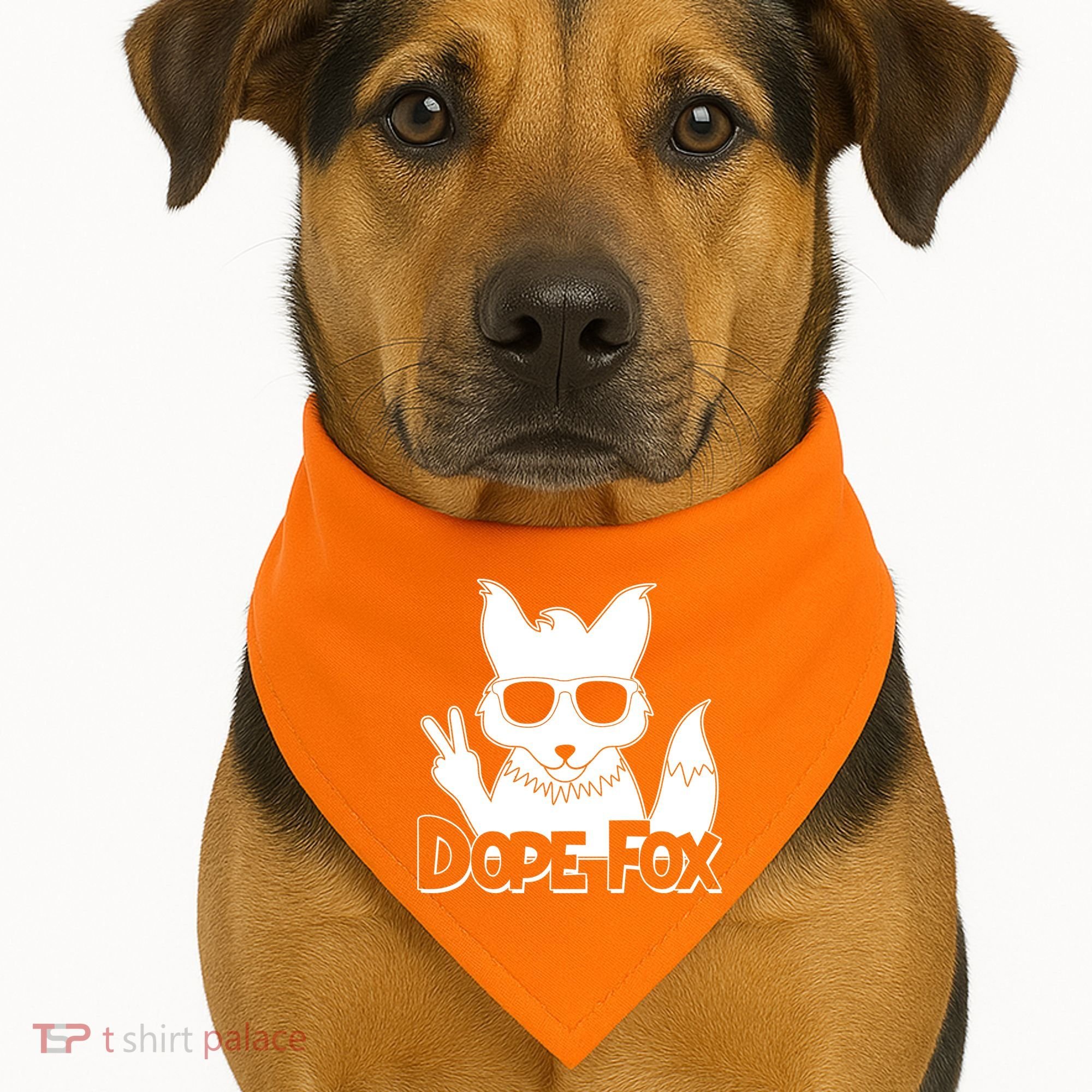 Dope Fox USA-Made Doggie Bandana