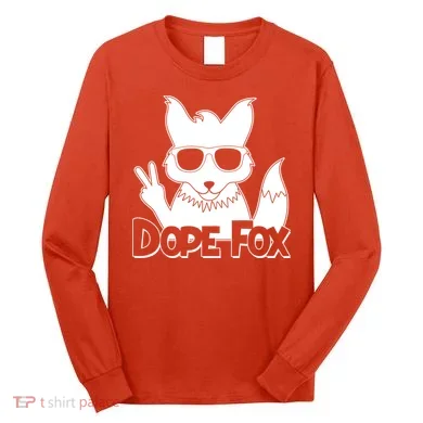 Dope Fox Long Sleeve Shirt