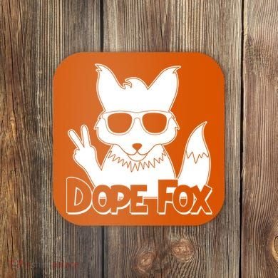 Dope Fox Coaster
