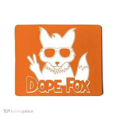 Dope Fox Mousepad