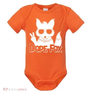 Dope Fox Baby Bodysuit