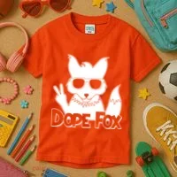 Dope Fox Kids T-Shirt thumb 3