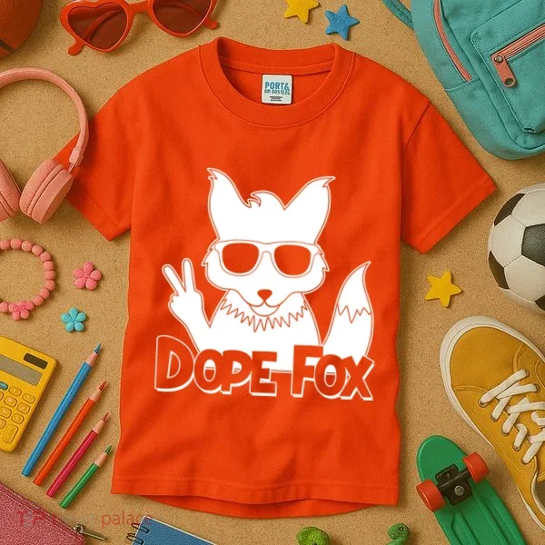 Dope Fox Kids T-Shirt