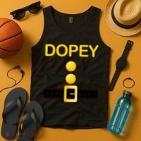 Dopey Dwarf Costume Tank Top thumb 4