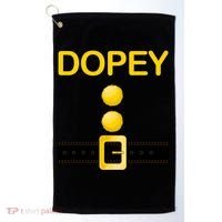 Dopey Dwarf Costume Golf Towel thumb 0
