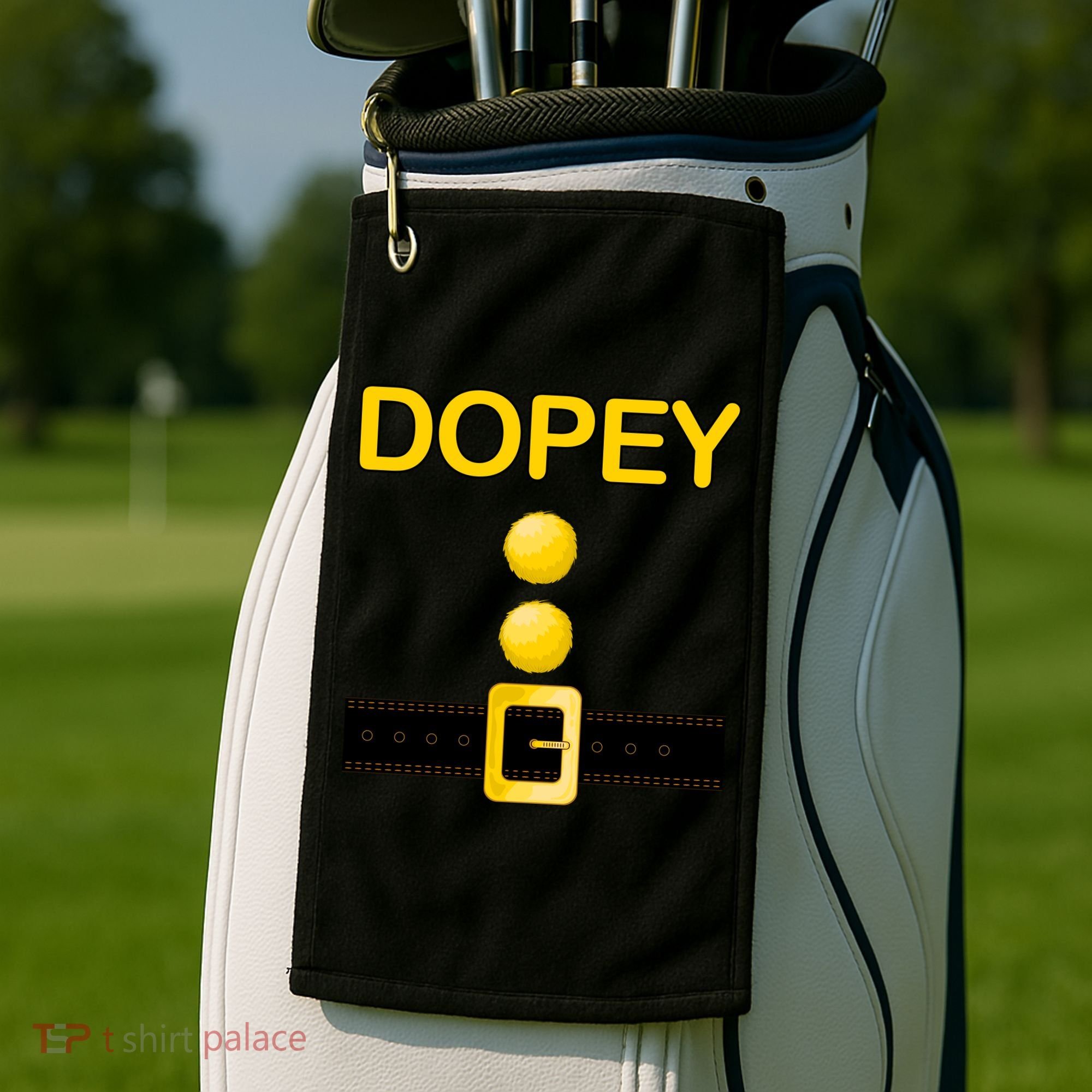 Dopey Dwarf Costume Golf Towel