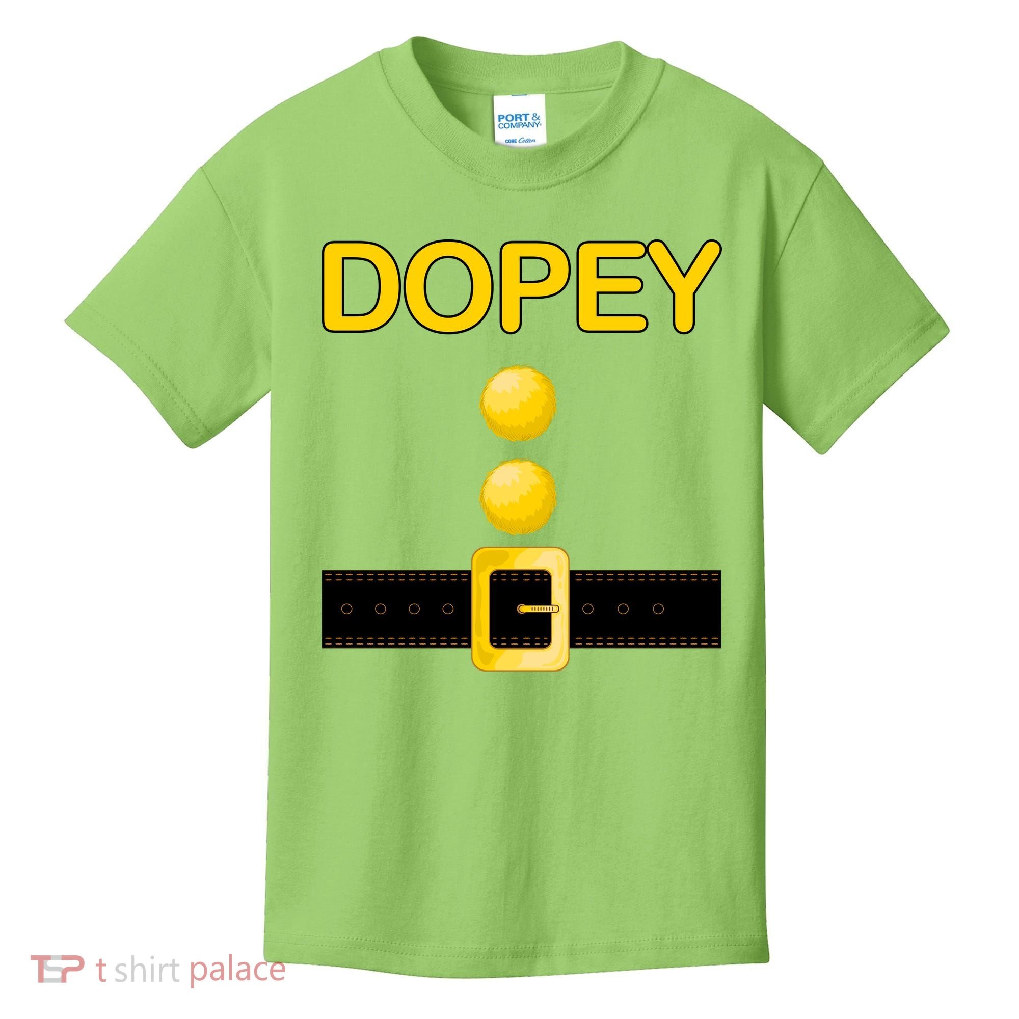 Dopey Dwarf Costume Kids T-Shirt