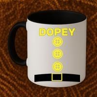 Dopey Dwarf Halloween Costume Coffee Mug thumb 2