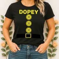 Dopey Dwarf Halloween Costume Women's T-Shirt thumb 2
