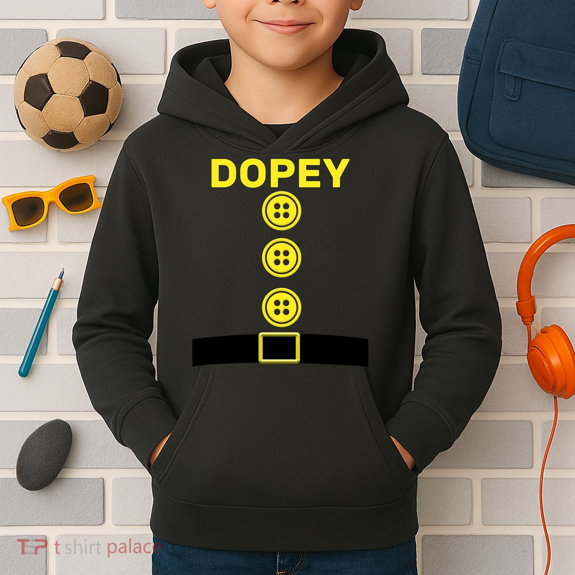 Dopey Dwarf Halloween Costume Kids Hoodie