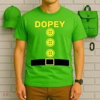 Dopey Dwarf Halloween Costume T-Shirt thumb 6