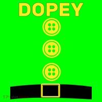 Dopey Dwarf Halloween Costume Coaster thumb 2