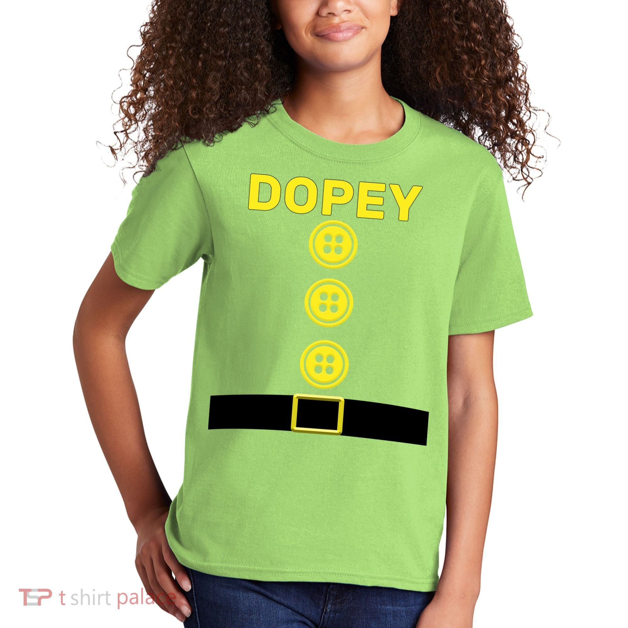 Dopey Dwarf Halloween Costume Kids T-Shirt