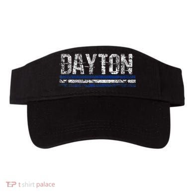 Dayton Ohio Retro Vintage Weathered Throwback Visor
