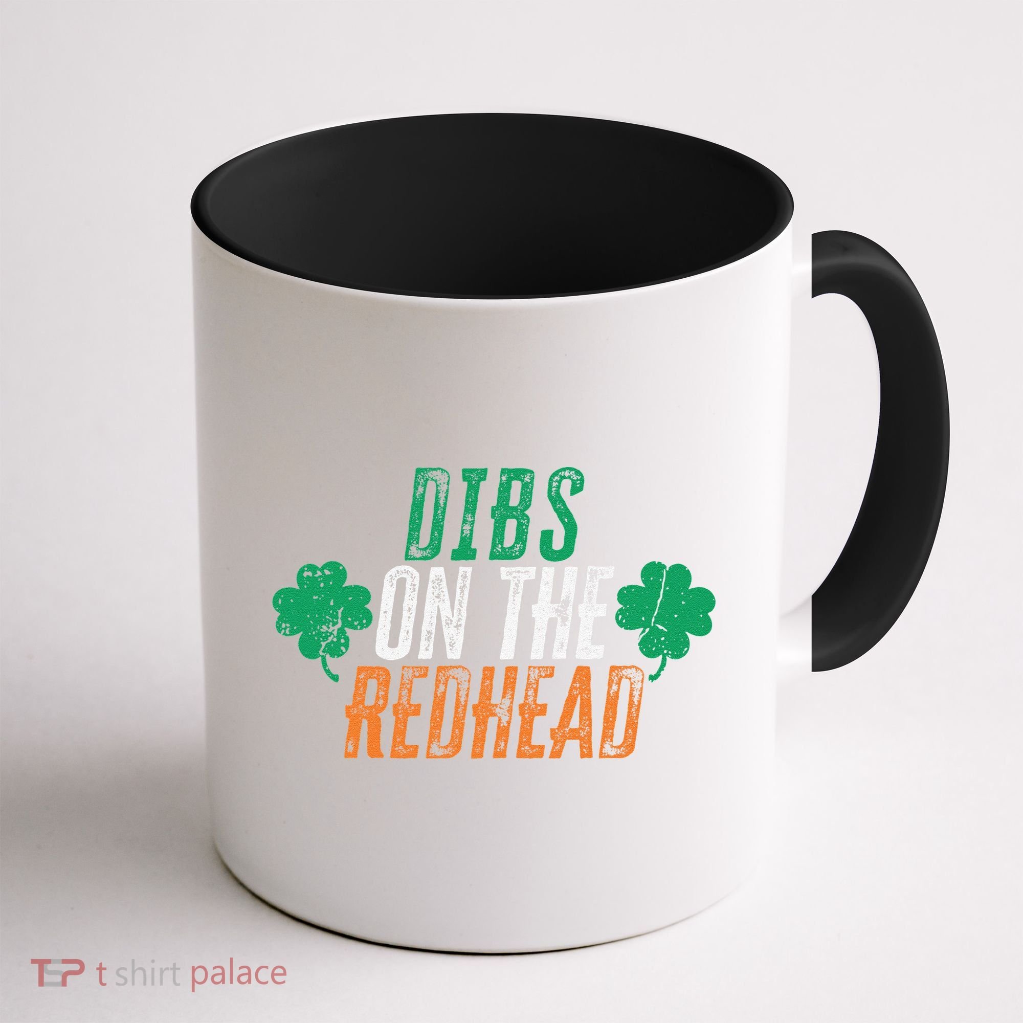 Dibs Onhe Redhead Shamrock St. Patrick's Day Drinking Coffee Mug