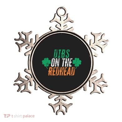 Dibs Onhe Redhead Shamrock St. Patrick's Day Drinking Ornament