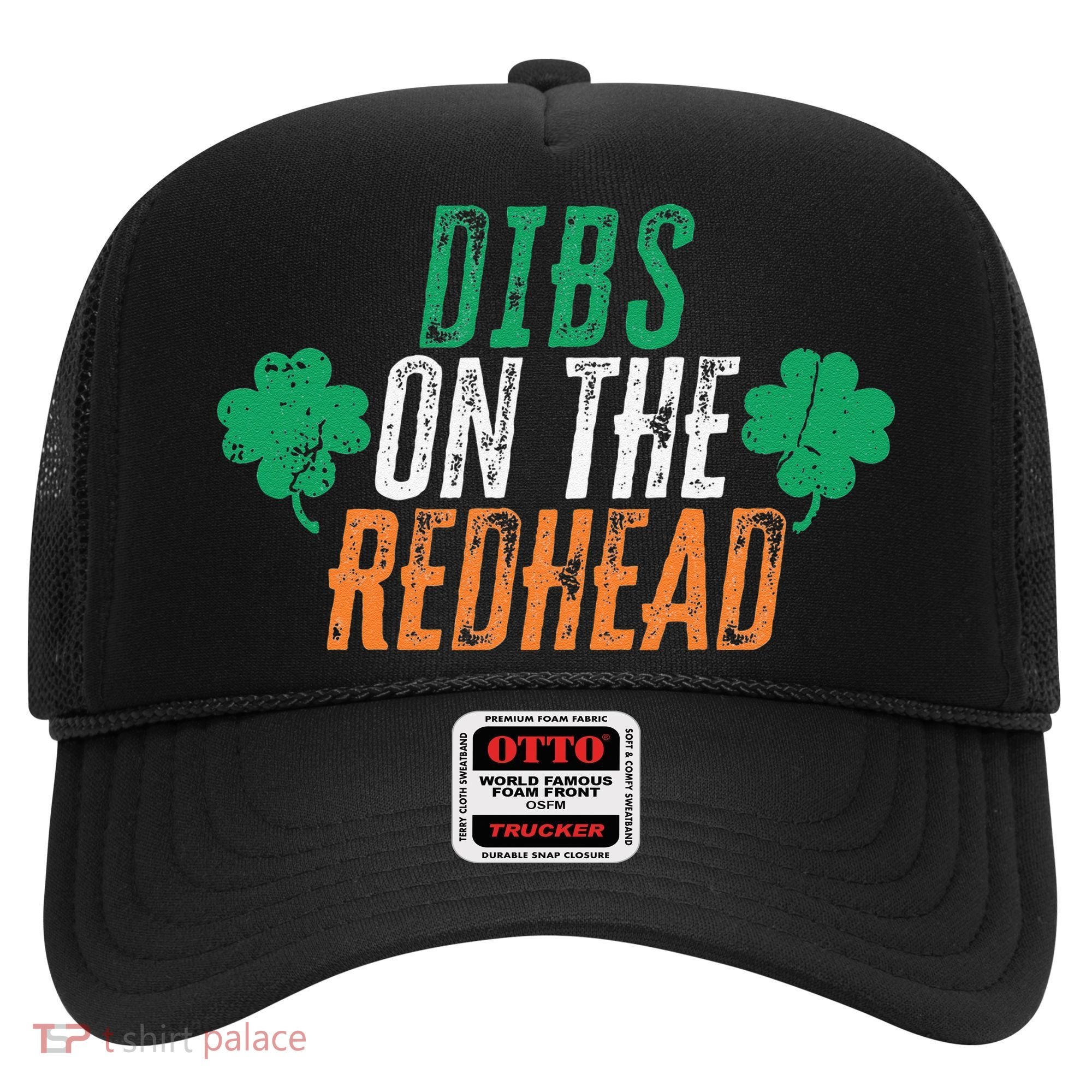 Dibs Onhe Redhead Shamrock St. Patrick's Day Drinking Hat