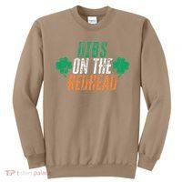 Dibs Onhe Redhead Shamrock St. Patrick's Day Drinking Sweatshirt thumb 0