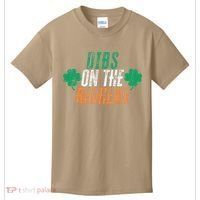 Dibs Onhe Redhead Shamrock St. Patrick's Day Drinking Kids T-Shirt thumb 0