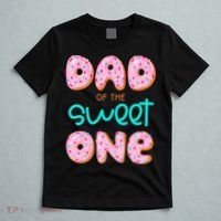 Dad Of Sweet One First Birthday Matching Family Donut Theme T-Shirt thumb 5