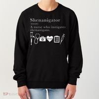 Definition Of Shenanigator Nurse Gift Women's Sweatshirt thumb 0