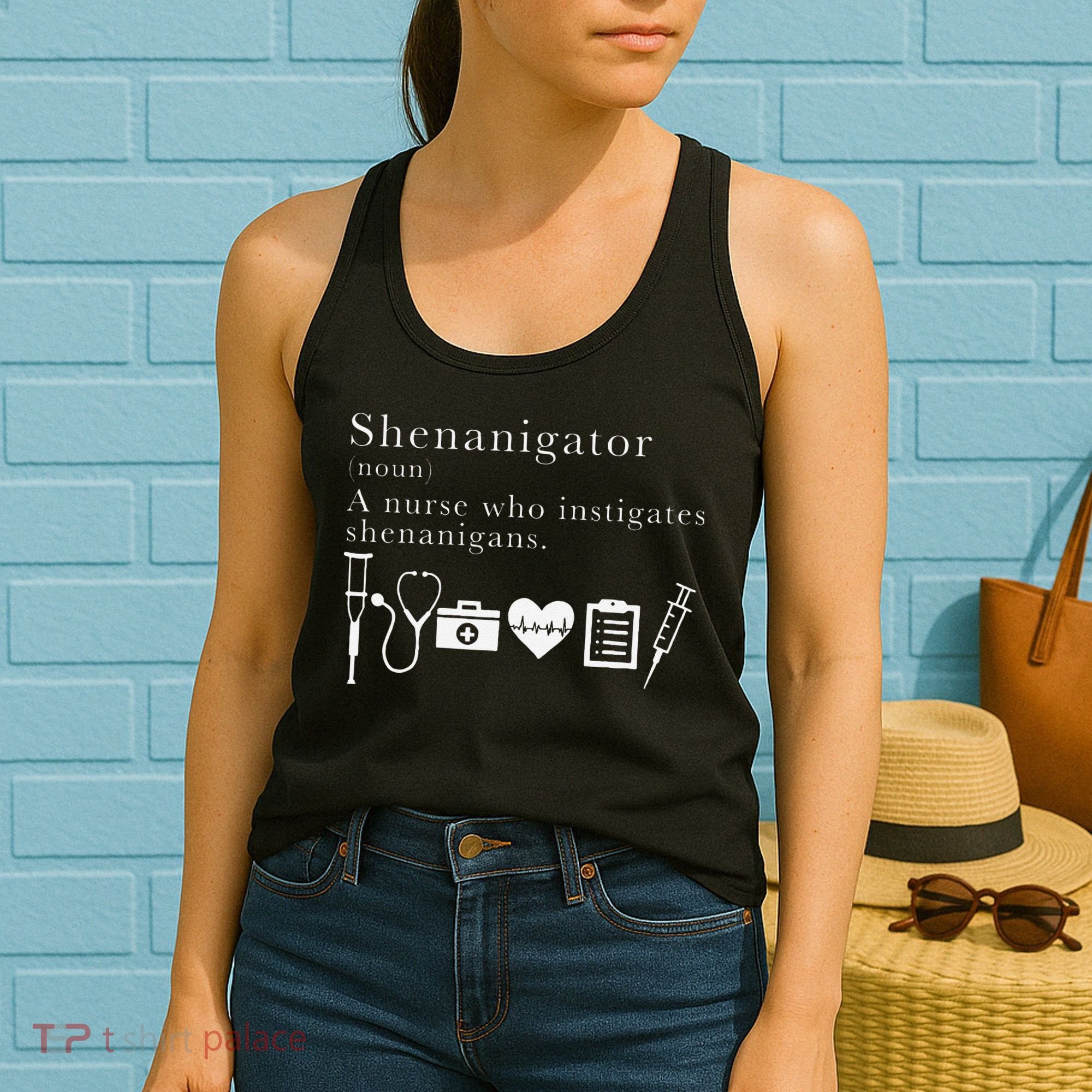 Definition Of Shenanigator Nurse Gift Women's Tank Top