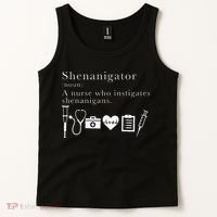 Definition Of Shenanigator Nurse Gift Tank Top thumb 2