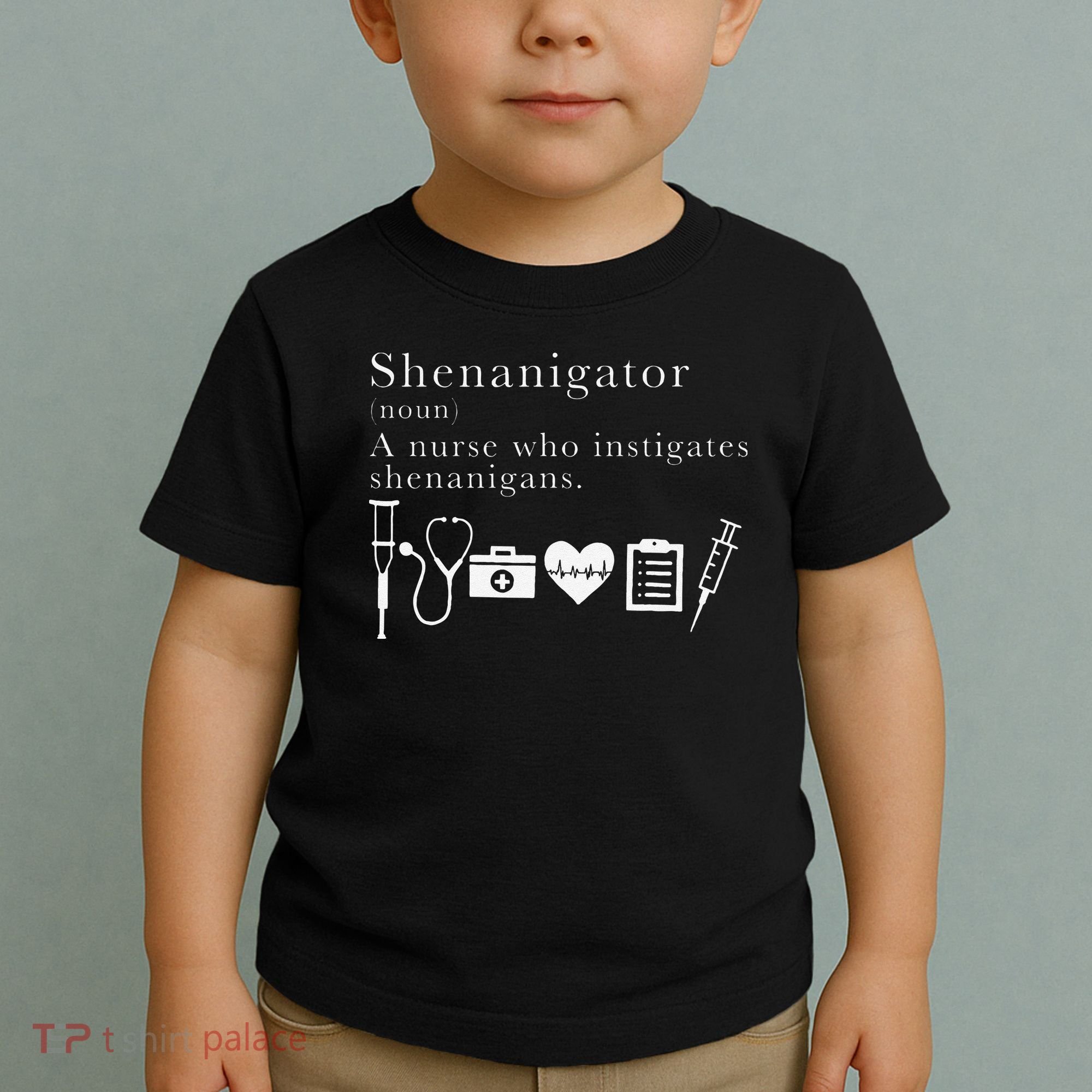 Definition Of Shenanigator Nurse Gift Toddler T-Shirt