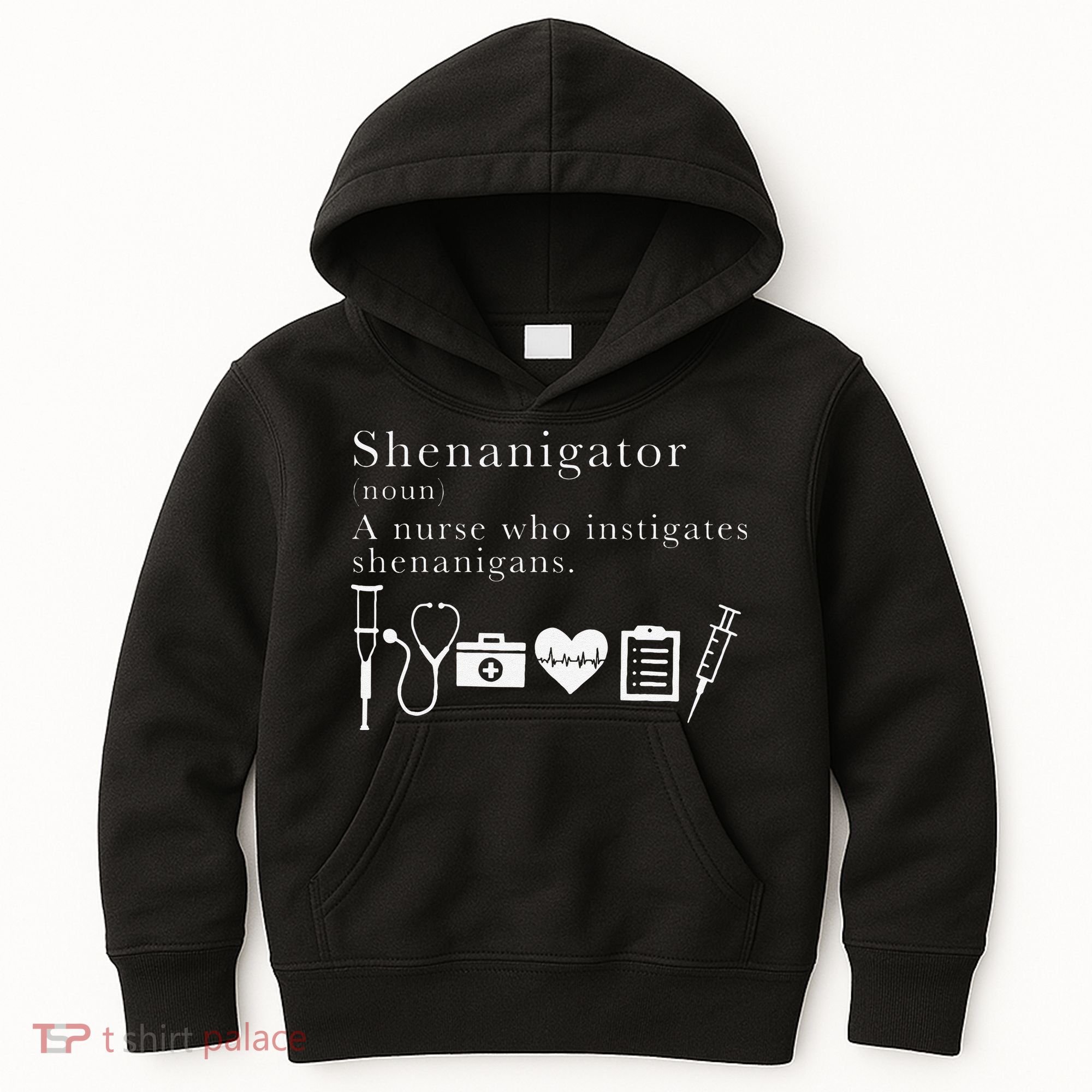 Definition Of Shenanigator Nurse Gift Kids Hoodie