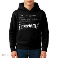 Definition Of Shenanigator Nurse Gift Kids Hoodie thumb 4