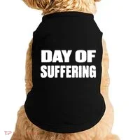 Day Of Suffering Visualize Industrial Collapse Doggie Tank thumb 0