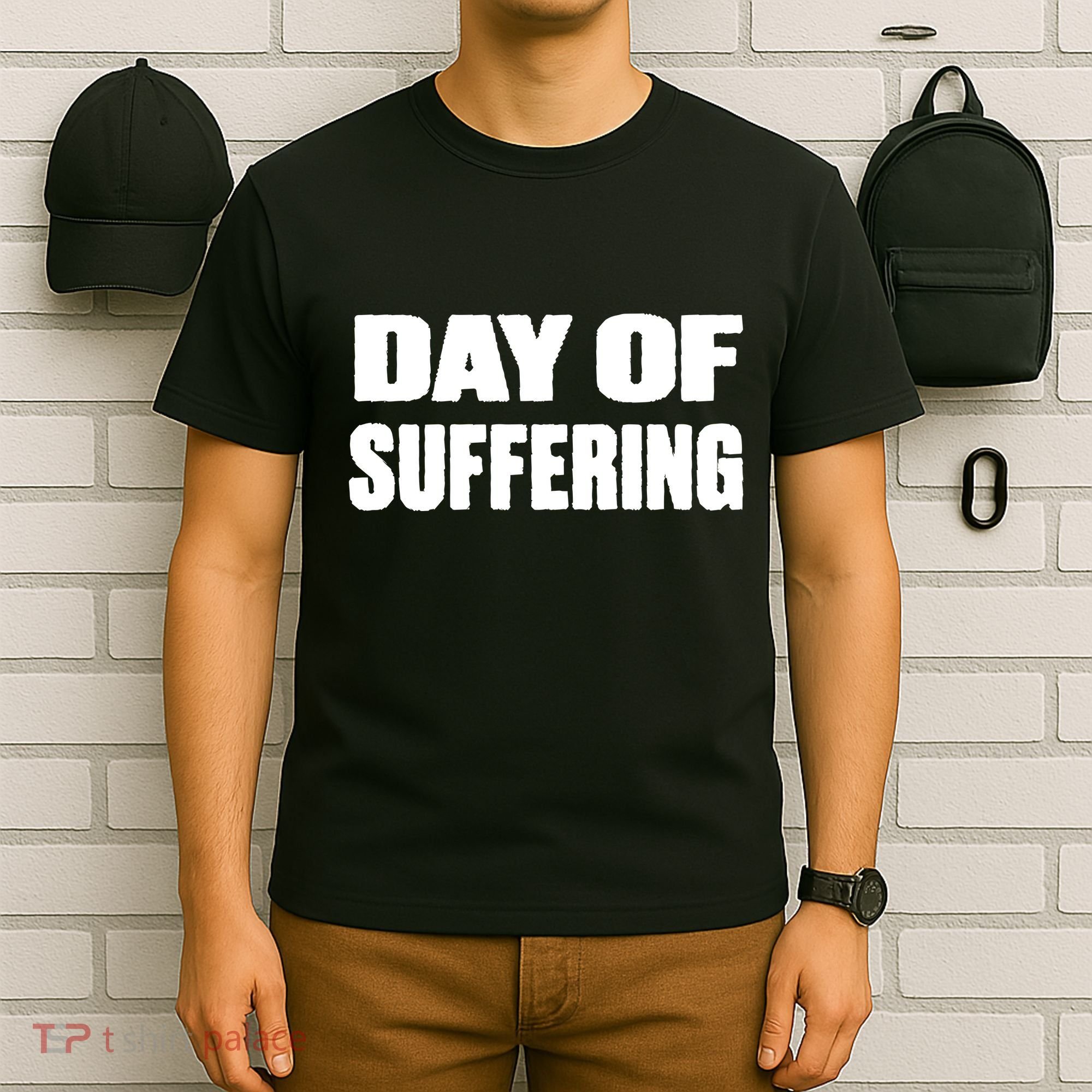 Day Of Suffering Visualize Industrial Collapse T-Shirt