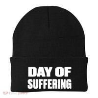 Day Of Suffering Visualize Industrial Collapse Beanie thumb 0