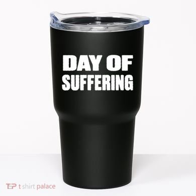Day Of Suffering Visualize Industrial Collapse Tumbler