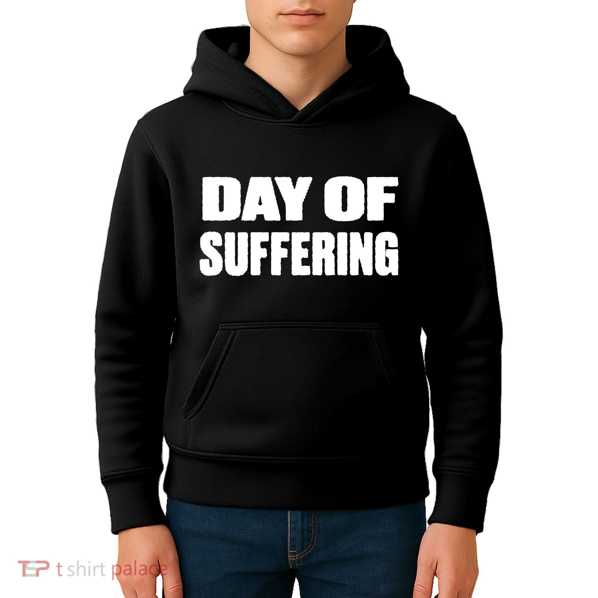 Day Of Suffering Visualize Industrial Collapse Kids Hoodie