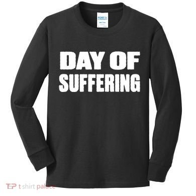 Day Of Suffering Visualize Industrial Collapse Kids Long Sleeve Shirt