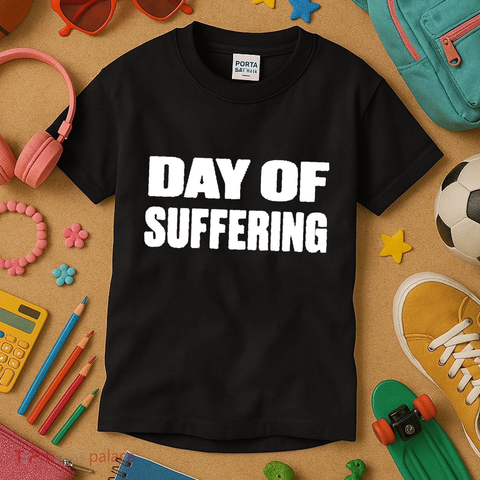 Day Of Suffering Visualize Industrial Collapse Kids T-Shirt