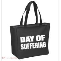 Day Of Suffering Visualize Industrial Collapse Tote Bag thumb 2
