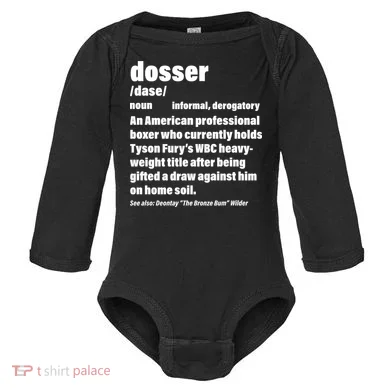 Dosser Definition  Baby Long Sleeve Bodysuit