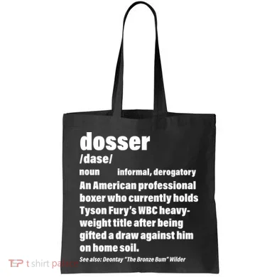 Dosser Definition  Tote Bag