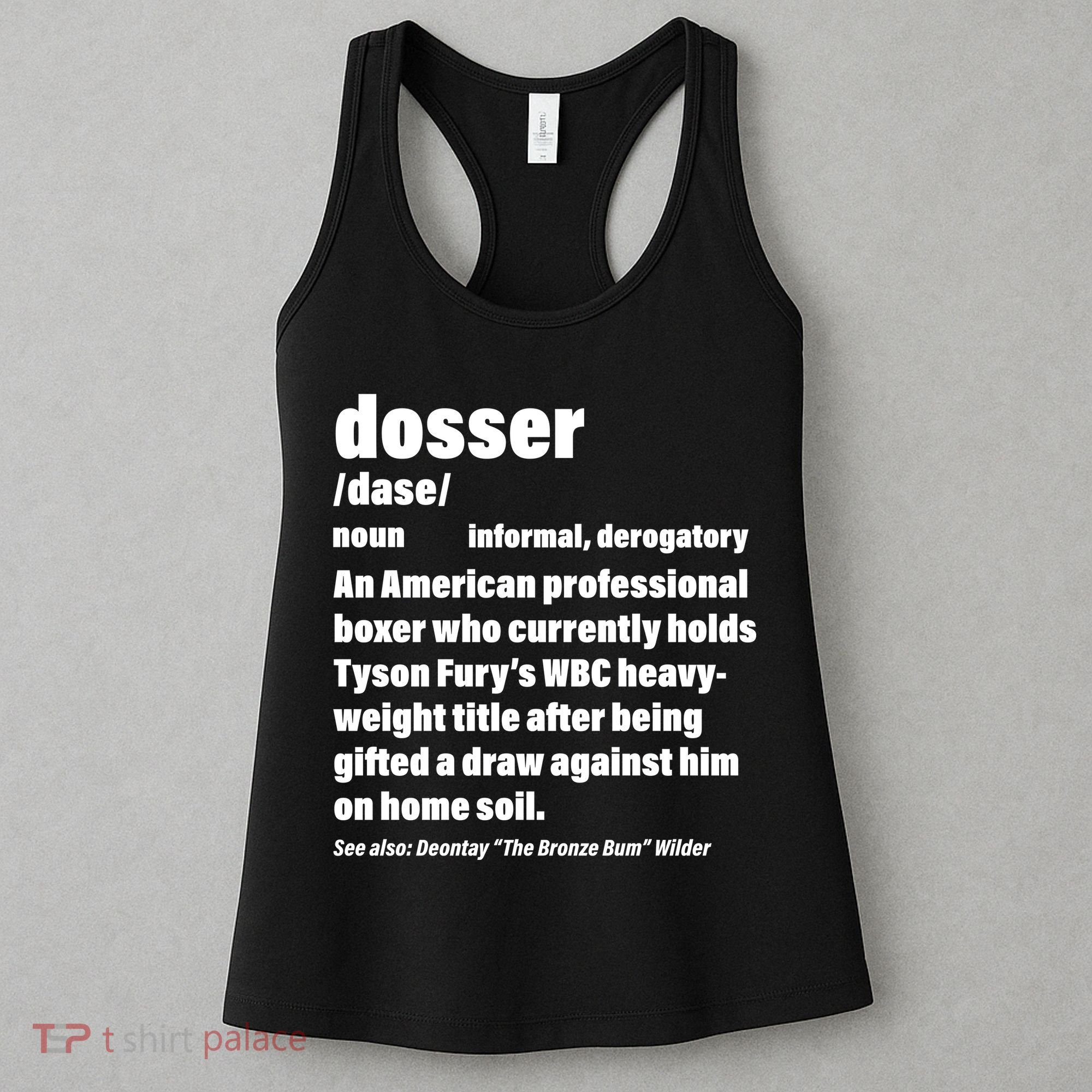 Dosser Definition  Women's Tank Top