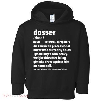 Dosser Definition  Toddler Hoodie