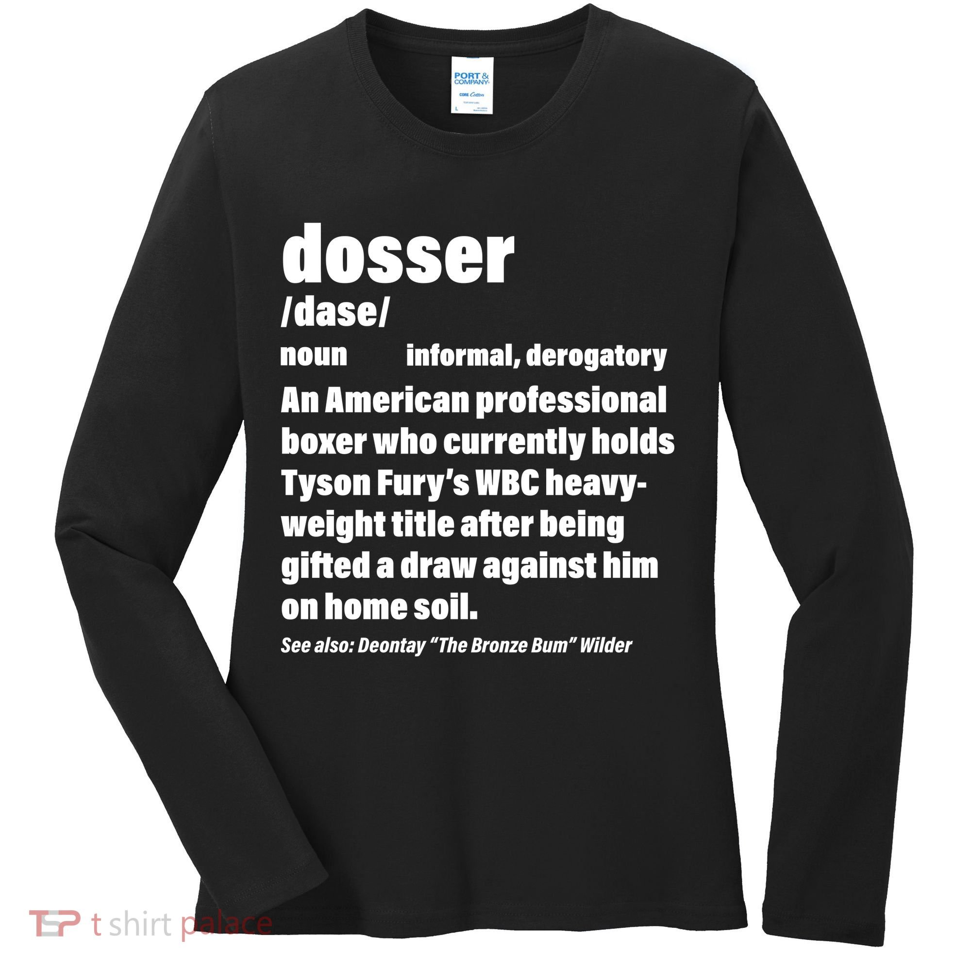 Dosser Definition  Women's Long Sleeve Shirt