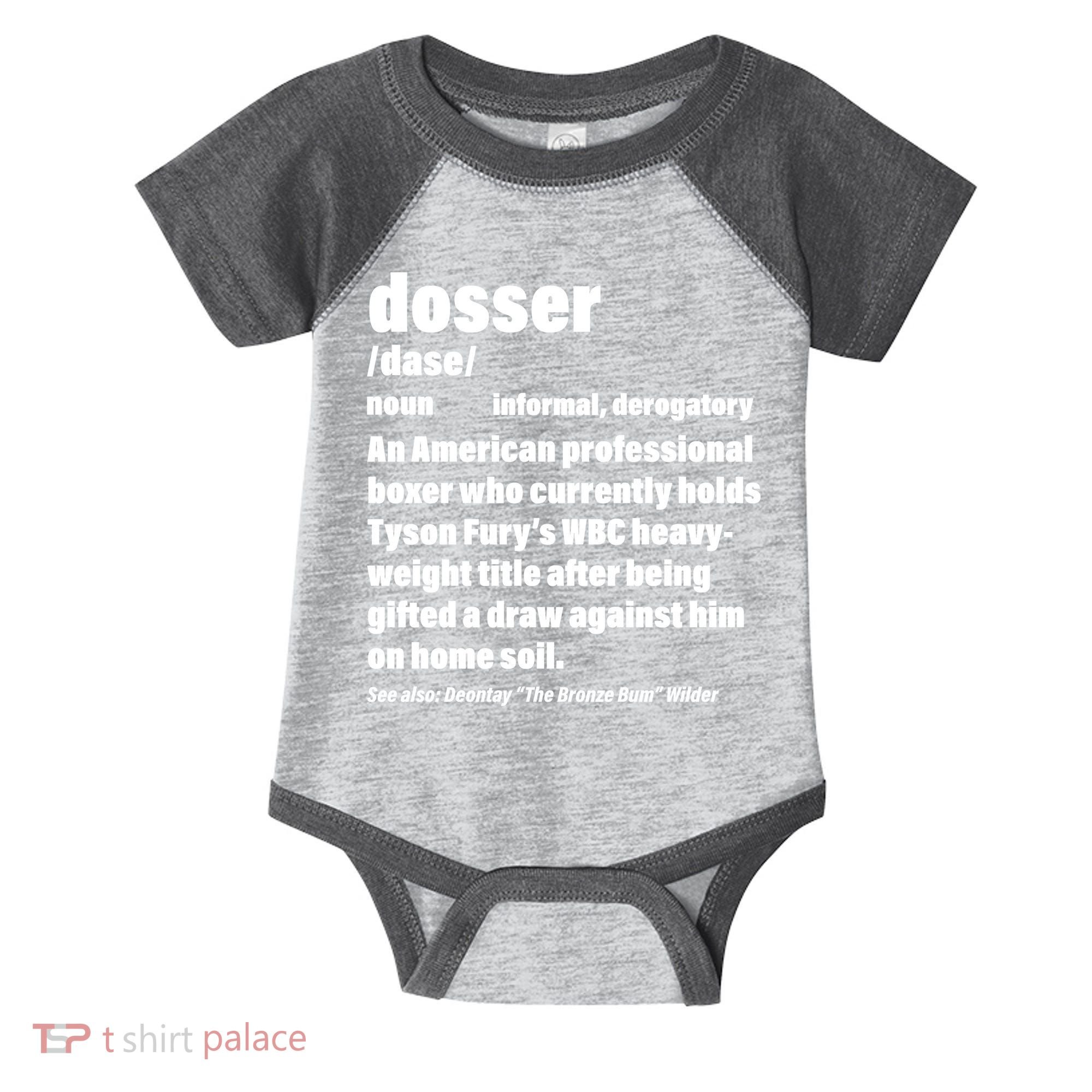 Dosser Definition  Infant Baby Jersey Bodysuit