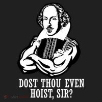 Dost Thou Even Hoist Sir? Golf Towel thumb 3