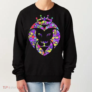 Dot Day King Lion Women's Sweatshirt